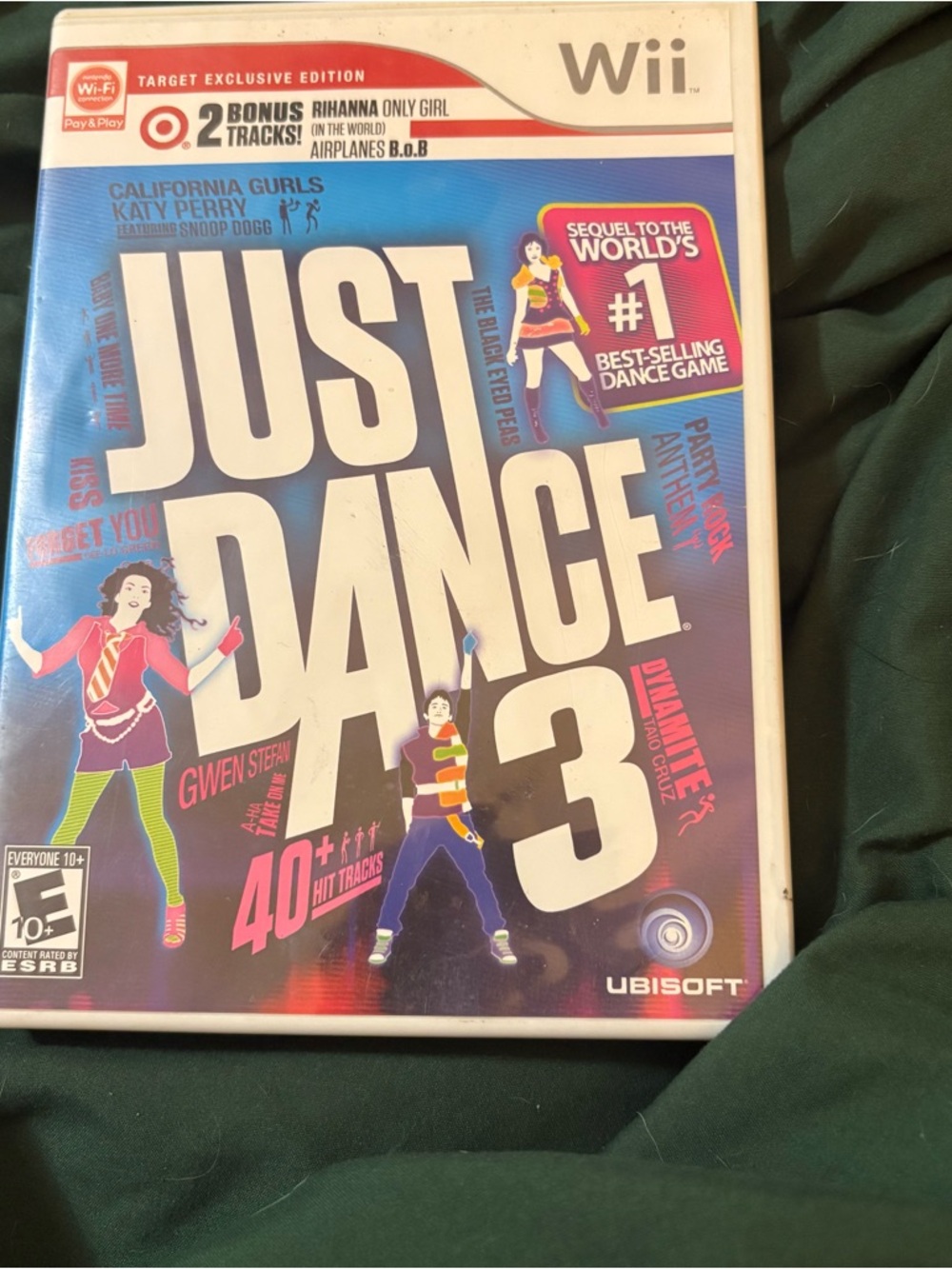 Ubisoft Just Dance 3 (Wii) - White Case, Colorful Cover